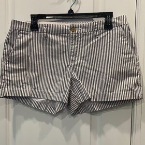 Old navy striped shorts size 8
